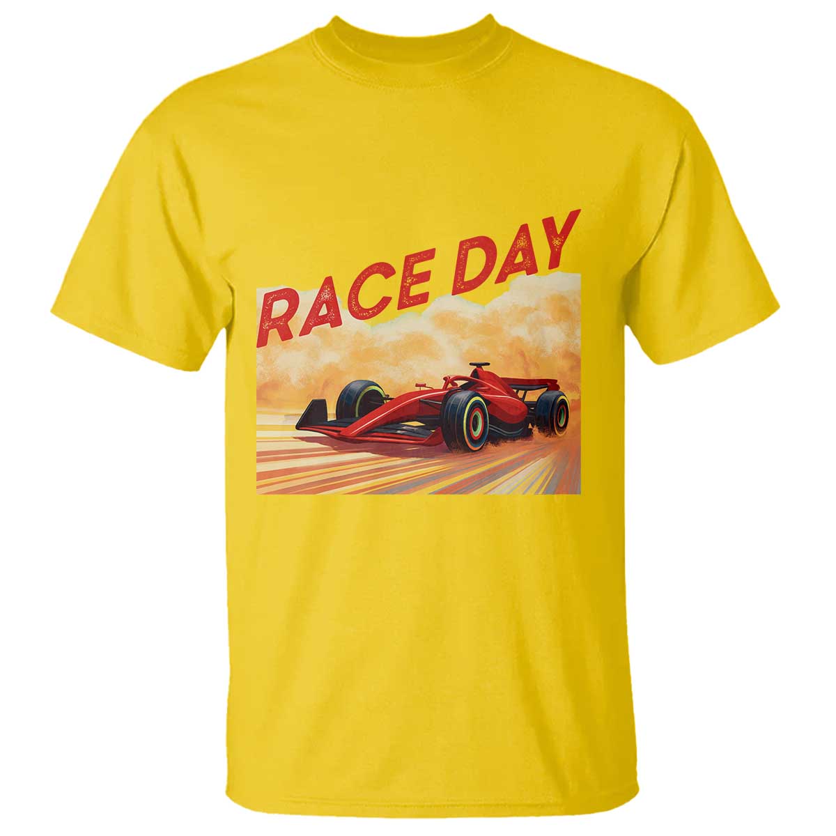 Vintage Racing Formula Car T Shirt TS14 Daisy Print Your Wear