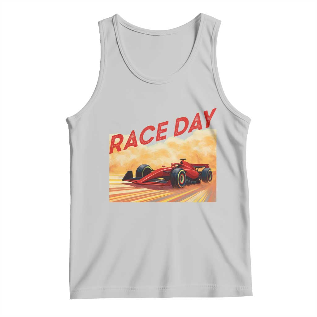 Vintage Racing Formula Car Tank Top TS14 Ash Print Your Wear