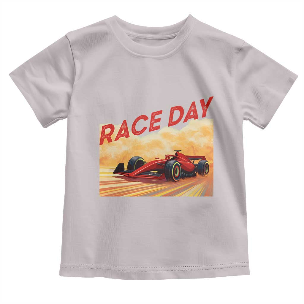 Vintage Racing Formula Car Toddler T Shirt TS14 Ice Gray Print Your Wear