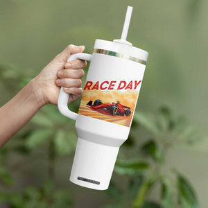 Vintage Racing Formula Car Tumbler With Handle TS14 Print Your Wear