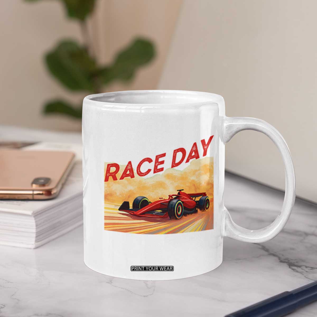 Vintage Racing Formula Car Coffee Mug TS14 Print Your Wear