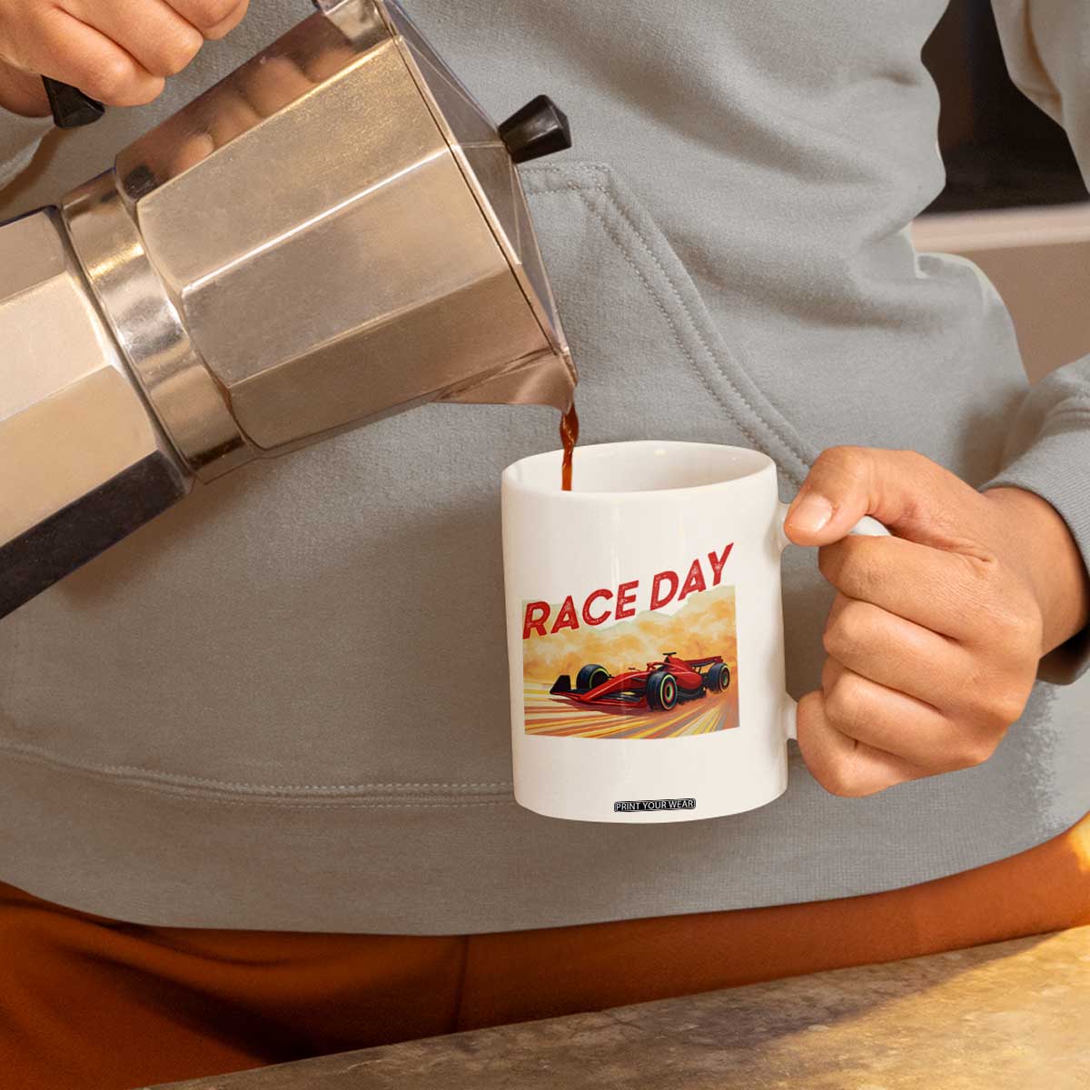 Vintage Racing Formula Car Coffee Mug TS14 Print Your Wear