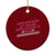 Racing Girl Ceramic Ornament Move Over Boys Funny Quote TS14 1pc Red Print Your Wear