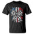 Patriotic Coquette Bow Checkered Flag Race Car Racing T Shirt TS14 Black Print Your Wear