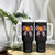Race Car Halloween Tumbler With Handle Pumpkin Checkered Coquette Bow TS14 Print Your Wear
