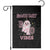 Race Car Halloween Garden Flag Boo Checkered Coquette Bow TS14 Black Print Your Wear