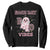 Race Car Halloween Sweatshirt Boo Checkered Coquette Bow TS14 Black Print Your Wear