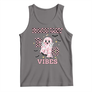 Race Car Halloween Tank Top Boo Checkered Coquette Bow TS14 Deep Heather Print Your Wear