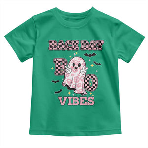 Race Car Halloween Toddler T Shirt Boo Checkered Coquette Bow TS14 Irish Green Print Your Wear