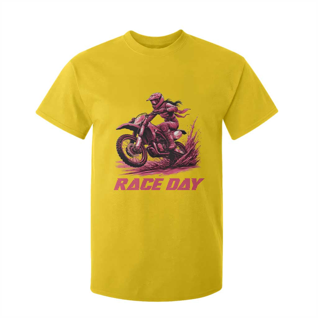 Dirt Bike Girl T Shirt For Kid Motocross Racing Women TS14 Daisy Print Your Wear