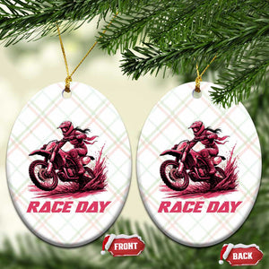 Dirt Bike Girl Ceramic Ornament Motocross Racing Women TS14 Print Your Wear