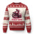 Dirt Bike Girl Ugly Christmas Sweater Motocross Racing Women TS14 Beige Red Print Your Wear