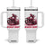 Dirt Bike Girl Tumbler With Handle Motocross Racing Women TS14 One Size: 40 oz White Print Your Wear