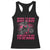 Funny Dirt Bike Girl Racerback Tank Top Born To Ride Dirt Bikes Forced To Go To School TS14 Black Print Your Wear