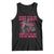 Funny Dirt Bike Girl Tank Top Born To Ride Dirt Bikes Forced To Go To School TS14 Black Print Your Wear