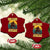 Funny Bigfoot Dirt Bike Ceramic Ornament Born To Ride Dirt Bikes Forced To Go To School TS14 Print Your Wear