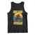 Funny Bigfoot Dirt Bike Tank Top Born To Ride Dirt Bikes Forced To Go To School TS14 Black Print Your Wear