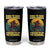 Funny Bigfoot Dirt Bike Tumbler Cup Born To Ride Dirt Bikes Forced To Go To School TS14 Black Print Your Wear
