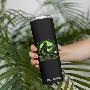 Funny Bigfoot St Patricks Day Skinny Tumbler Sasquatch Drinking Green Beer Lover TS14 Print Your Wear