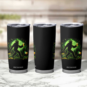 Funny Bigfoot St Patricks Day Tumbler Cup Sasquatch Drinking Green Beer Lover TS14 Print Your Wear
