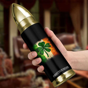 Retro Ireland Shamrock Irish Flag St Patricks Day Bullet Tumbler TS14 Print Your Wear