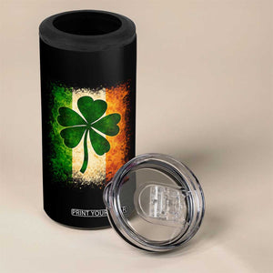 Retro Ireland Shamrock Irish Flag St Patricks Day 4 in 1 Can Cooler Tumbler TS14 Print Your Wear