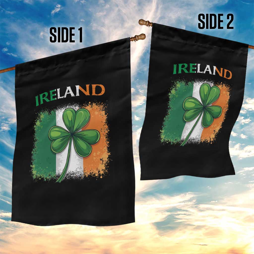 Vintage Ireland Shamrock Irish Flag St Patricks Day Garden Flag TS14 Print Your Wear