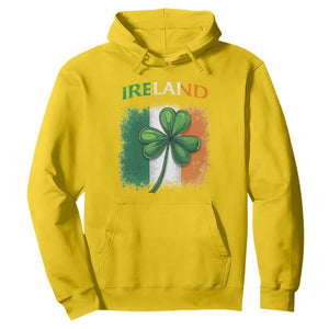 Vintage Ireland Shamrock Irish Flag St Patricks Day Hoodie TS14 Daisy Print Your Wear