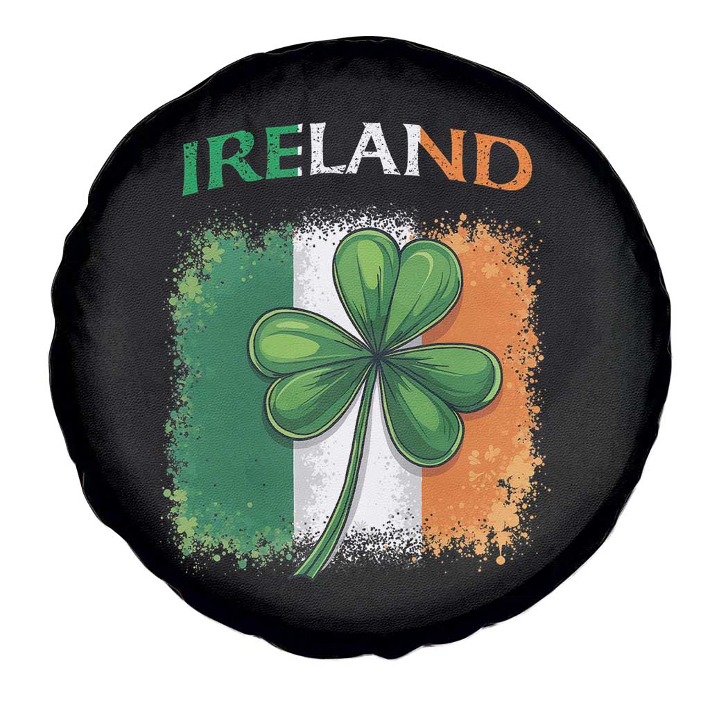 Vintage Ireland Shamrock Irish Flag St Patricks Day Spare Tire Cover TS14 Print Your Wear