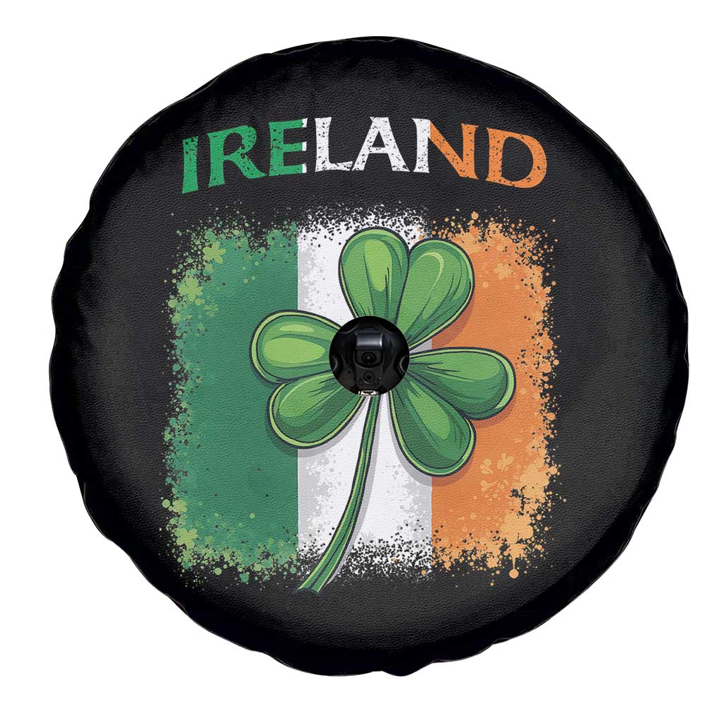 Vintage Ireland Shamrock Irish Flag St Patricks Day Spare Tire Cover TS14 Print Your Wear