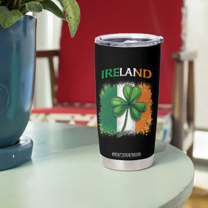 Vintage Ireland Shamrock Irish Flag St Patricks Day Tumbler Cup TS14 Print Your Wear