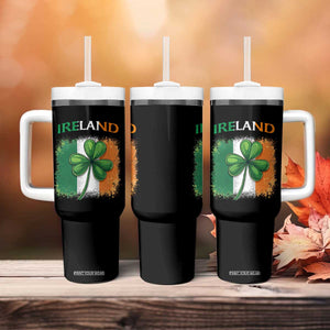 Vintage Ireland Shamrock Irish Flag - St Patricks Day Tumbler TS14 Print Your Wear