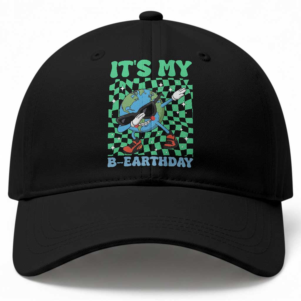 Funny Earth Day Baseball Cap Its My B-Earthday TS14 Print Your Wear