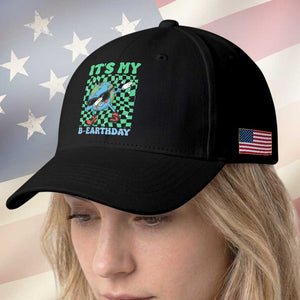 Funny Earth Day Baseball Cap Its My B-Earthday TS14 Print Your Wear