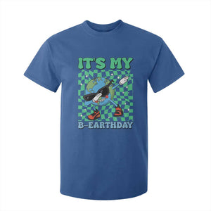 Funny Earth Day T Shirt For Kid Its My B-Earthday TS14 Royal Blue Print Your Wear