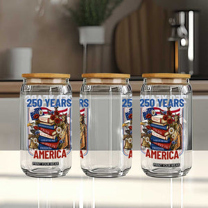 250 Years American Anniversary Glass Can Patriotic Book Reader 4th of July TS14 Print Your Wear