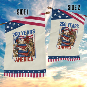 250 Years American Anniversary Patriotic Garden Flag Patriotic Book Reader 4th of July TS14 Print Your Wear