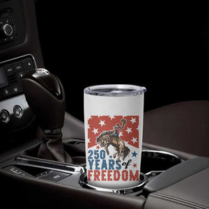 American Rodeo 250th Anniversary Tumbler Cup Western Cowboy Patriotic Fourth of July TS14 Print Your Wear