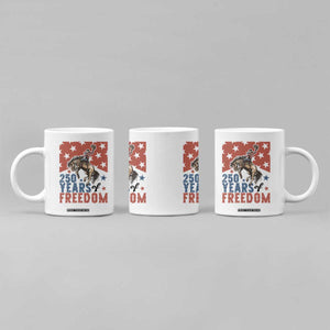 American Rodeo 250th Anniversary Coffee Mug Western Cowboy Patriotic Fourth of July TS14 Print Your Wear