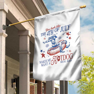 Western Cowgirl You Look Like the 4th of July Garden Flag Makes Me Want A Hot Dog Real Bad TS14 Print Your Wear