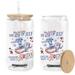 Western Cowgirl You Look Like the 4th of July Glass Can Makes Me Want A Hot Dog Real Bad TS14 Print Your Wear