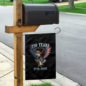 American Rodeo 250th Anniversary Garden Flag Western Cowboy Eagle Patriotic 4th of July TS14 Print Your Wear