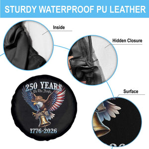 American Rodeo 250th Anniversary Spare Tire Cover Western Cowboy Eagle Patriotic 4th of July TS14 Print Your Wear