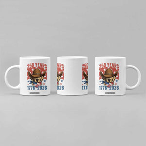 250th Anniversary USA Coffee Mug Western Golden Retriever 4th of July TS14 Print Your Wear