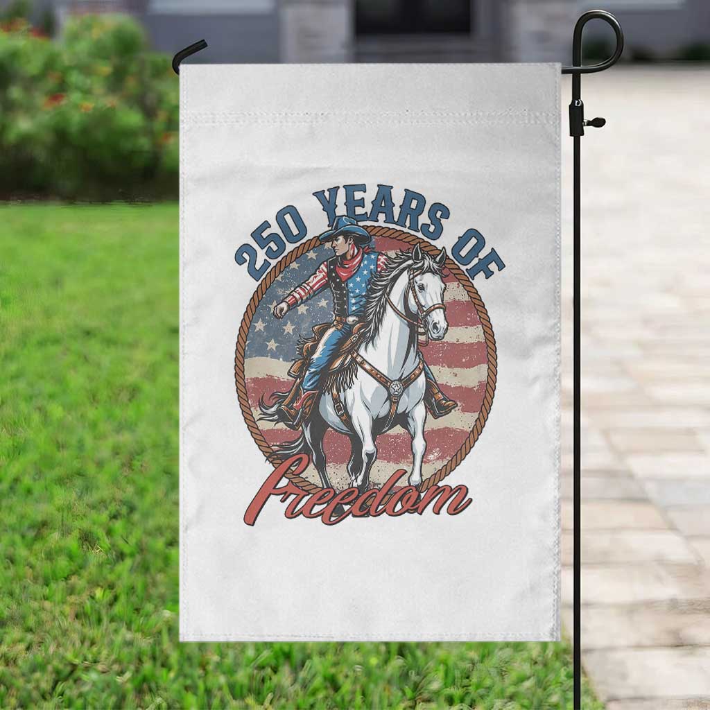 250th Anniversary USA Garden Flag American Flag Cowboy Rodeo 4th of July TS14 Print Your Wear