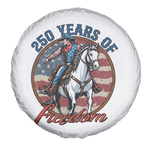 250th Anniversary USA Spare Tire Cover American Flag Cowboy Rodeo 4th of July TS14 Print Your Wear