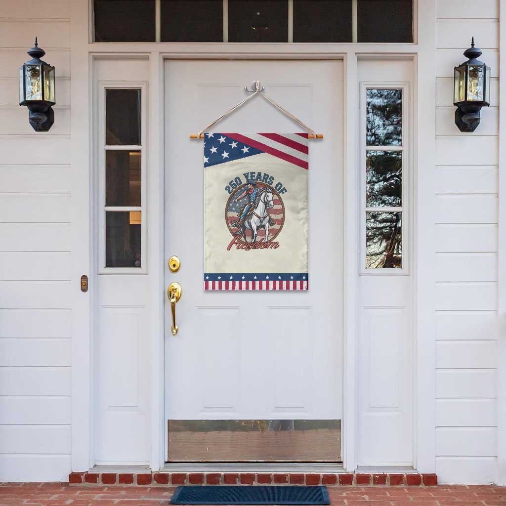 250th Anniversary USA Patriotic Garden Flag American Flag Cowboy Rodeo 4th of July TS14 Print Your Wear