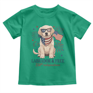 250th Anniversary USA Toddler T Shirt Labrador Retriever American Flag 4th of July TS14 Irish Green Print Your Wear
