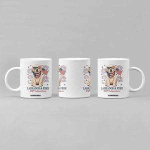 250th Anniversary USA Coffee Mug Labrador Retriever American Flag 4th of July TS14 Print Your Wear