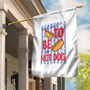 Bad Day To Be A Hot Dog Garden Flag 4th of July Summer Beach TS14 Print Your Wear